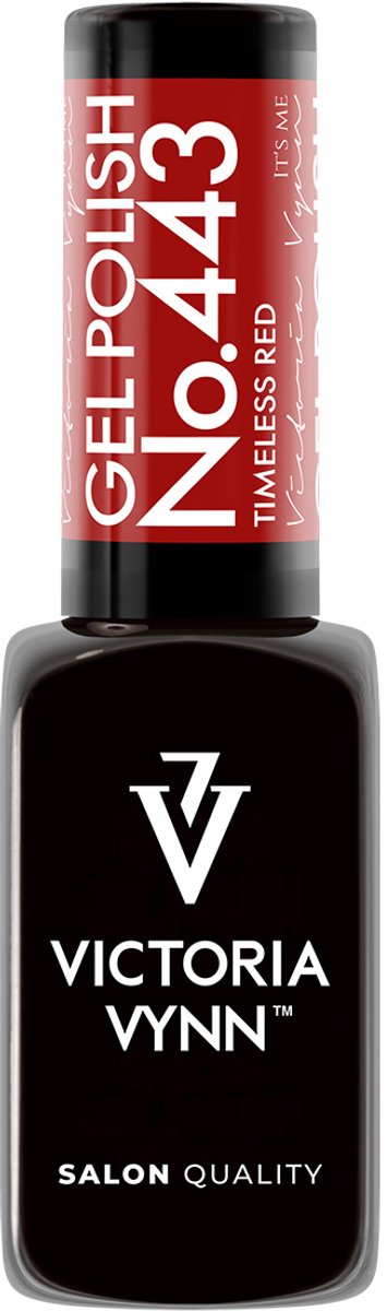 Victoria Vynn – Salon Gelpolish 443 Timeless Red - rood - rode gel polish - gellak - nagels - nagelverzorging - nagelstyliste - uv / led - nagelstylist - callance