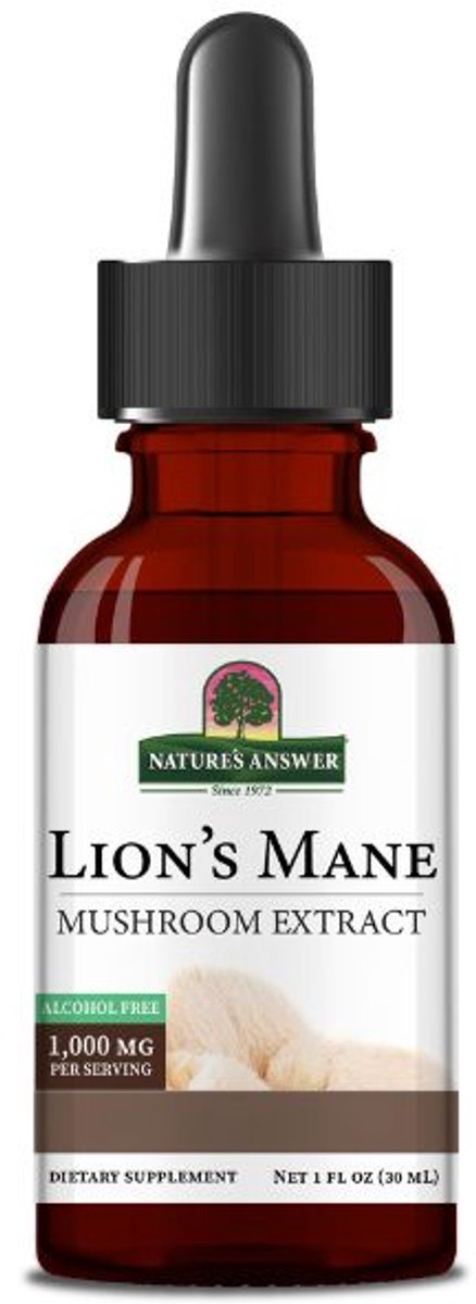 Nature's Answer - Lion's Mane Liquid Mushroom Extract - 30ml