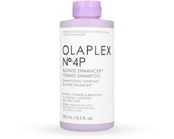 Olaplex No.4P Blonde Enhancer Toning Shampoo 250 ml Voor blonde en grijze haren