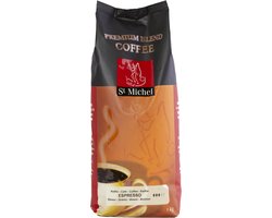 St. Michel Espresso Italia koffiebonen 1 kilo 80% Arabica premium koffie