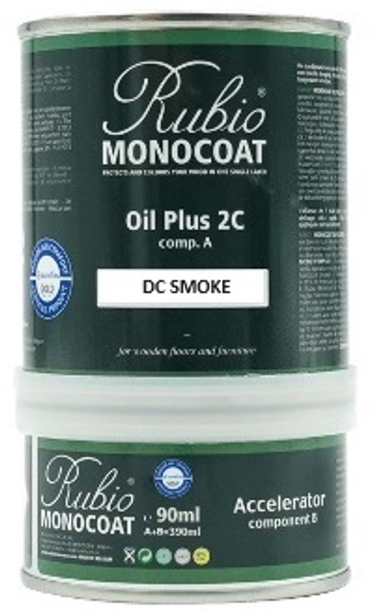 rubio monocoat oil plus 2c dc smoke set 390 ml