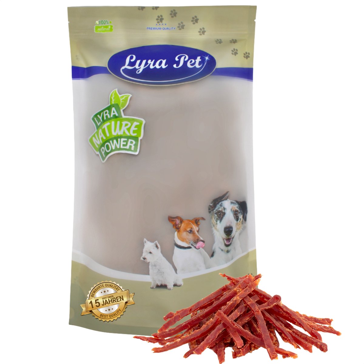 1 kg Lyra Pet® eendenborst garnituur