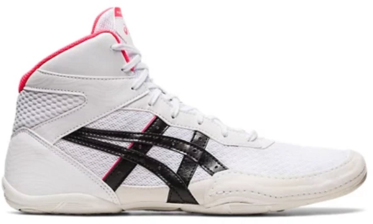 Asics Matflex 7 Witte Stalschoenen Comfort Stabiliteit Ademend
