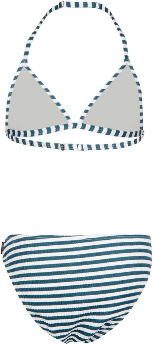 Brunotti Laudina-Stripe Bikini Set Snow Triangel Bikini Set Meisjes 152 Wit