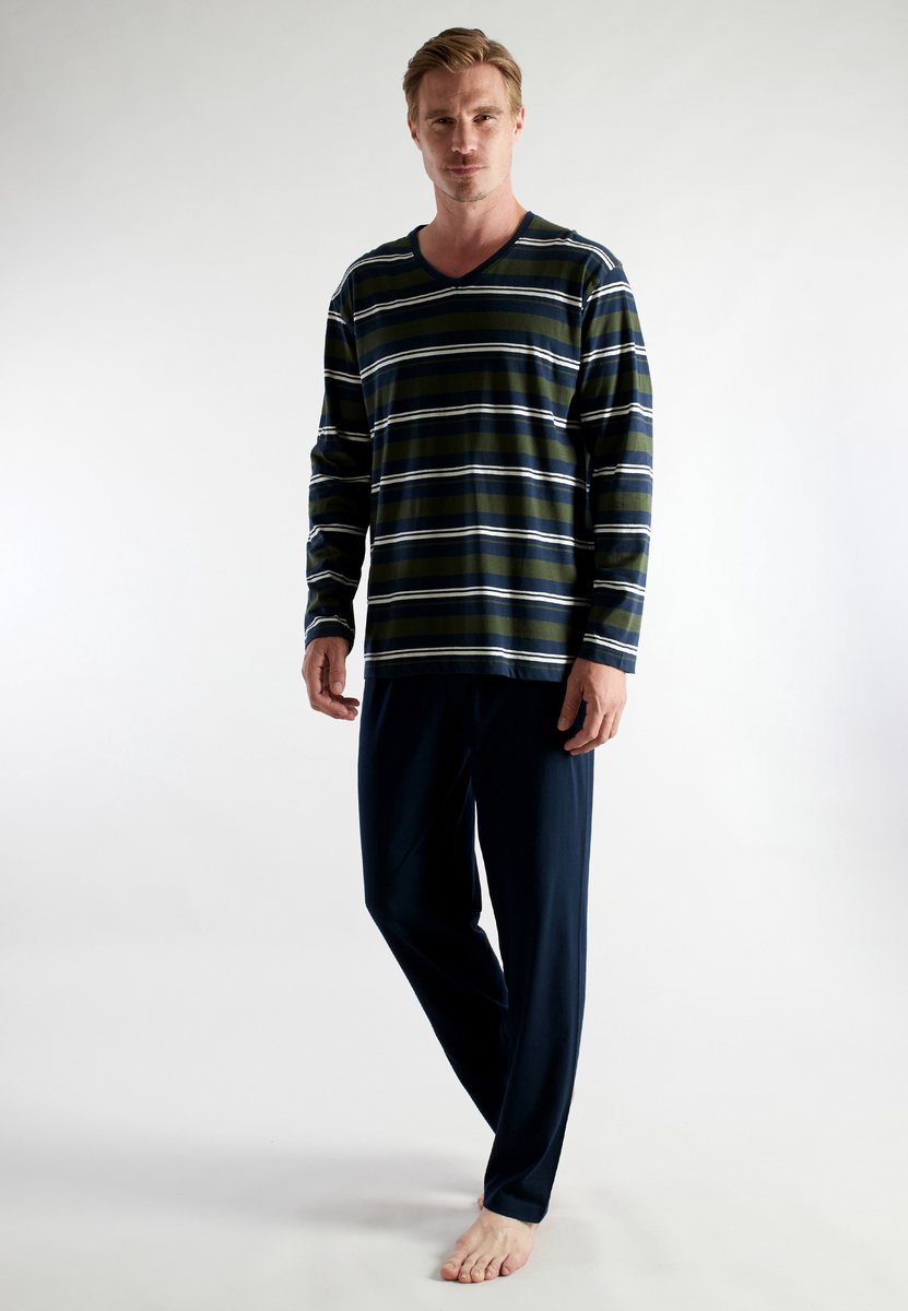 CECEBA Nevada Heren Pyjama - Blauw