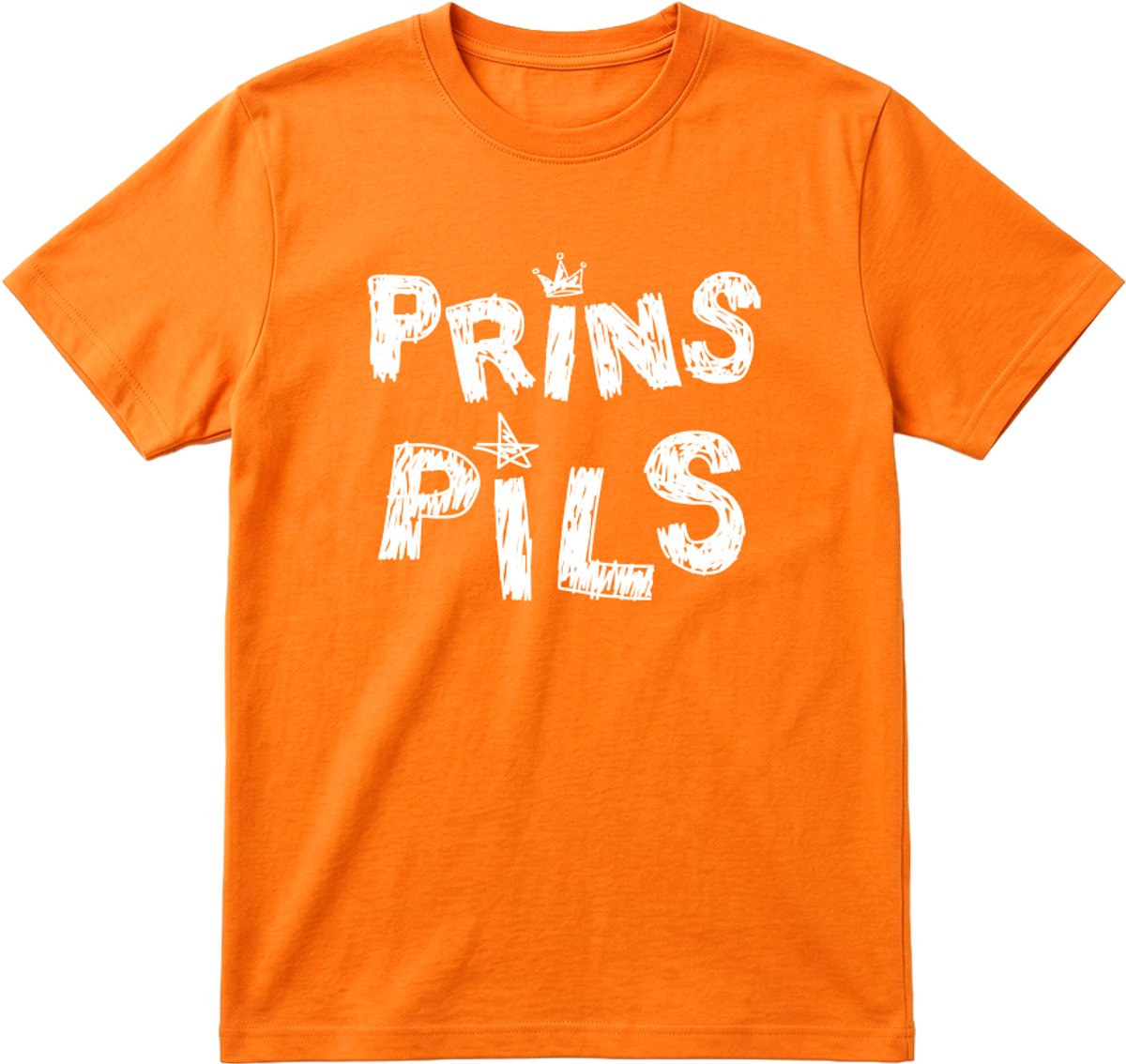 Koningsdag Kleding | Fotofabriek Koningsdag t-shirt heren | Koningsdag t-shirt dames | Oranje shirt | Maat M | Prins Pils