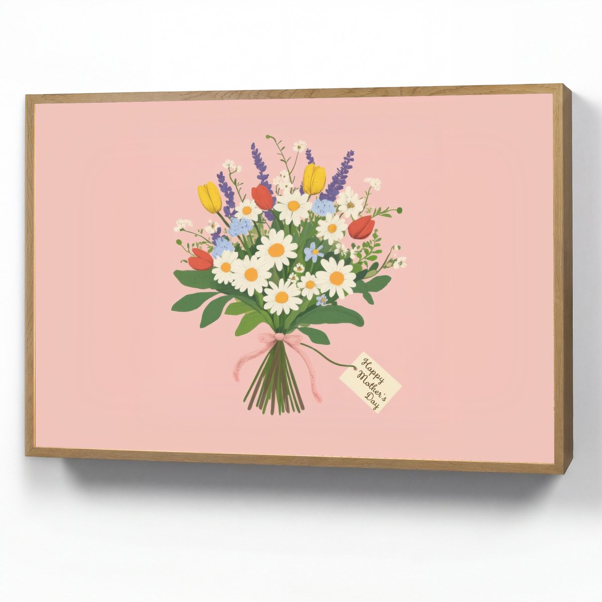 Bloemen - Lint - Kaartje