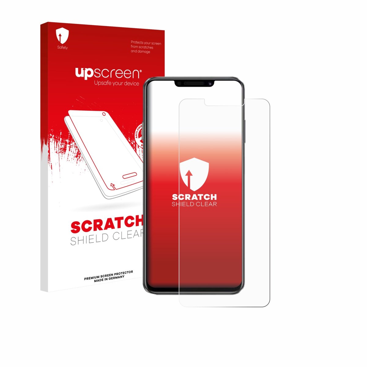 upscreen - Screenprotector voor Huawei Enjoy 60X - Folie Beschermfolie transparant