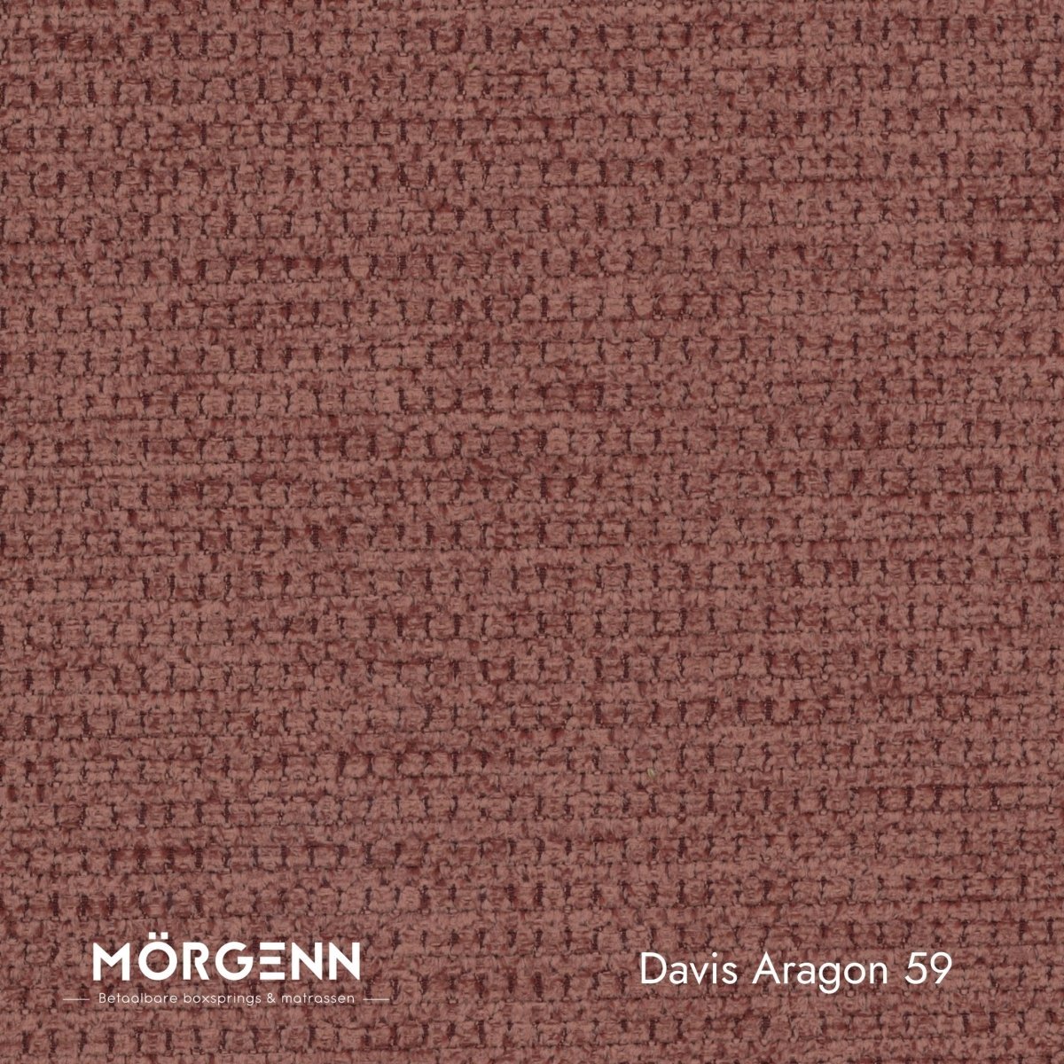 Mörgenn Davis Aragon Stofstaal - Meubelstof voor Boxspring en Bed - Aragon 59