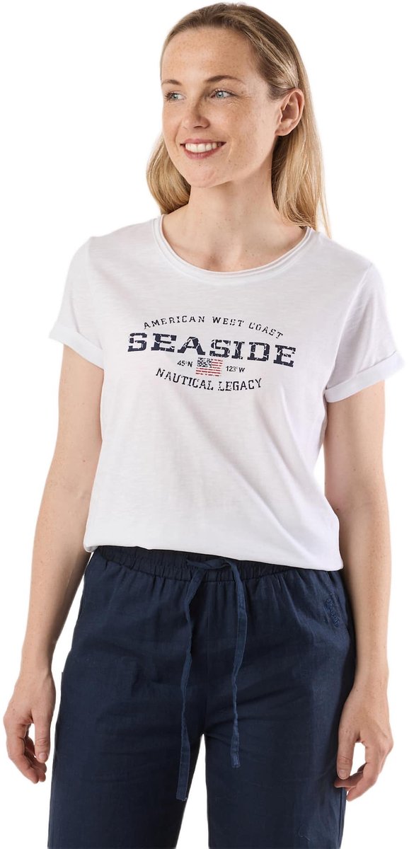 Seaside Nautical Tee – Dames T-shirt – Maat 38