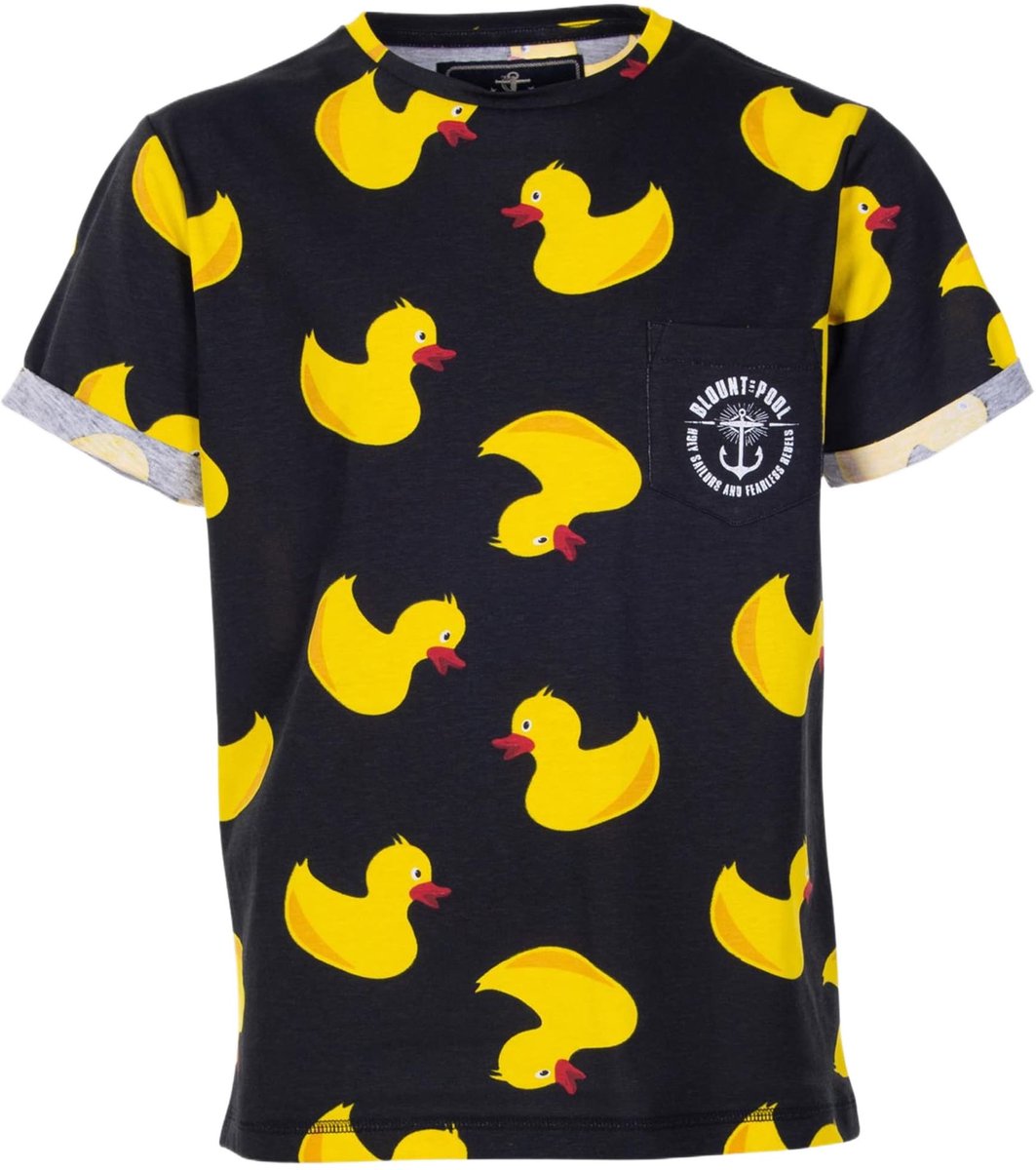 Blount & Pool Tropical Pocket Tee – T-shirt voor kinderen – Maat 130