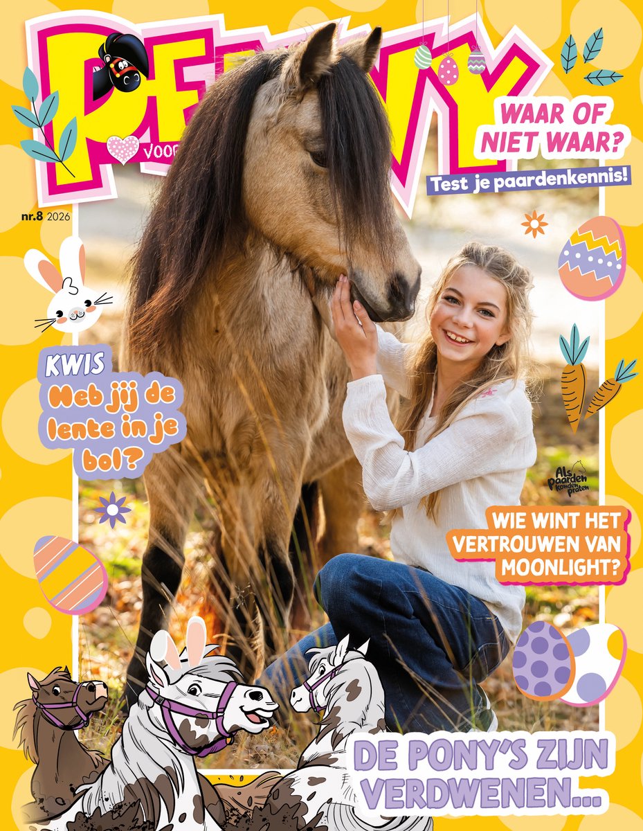 Penny Magazine Nr. 8-2026 - Tijdschriften - Tijdschrift - Magazine - Tijdschrift Paarden - Tijdschrift Kinderen - Paard - Paarden Spullen - Paardenliefhebber - Paarden - Pony - Veulen