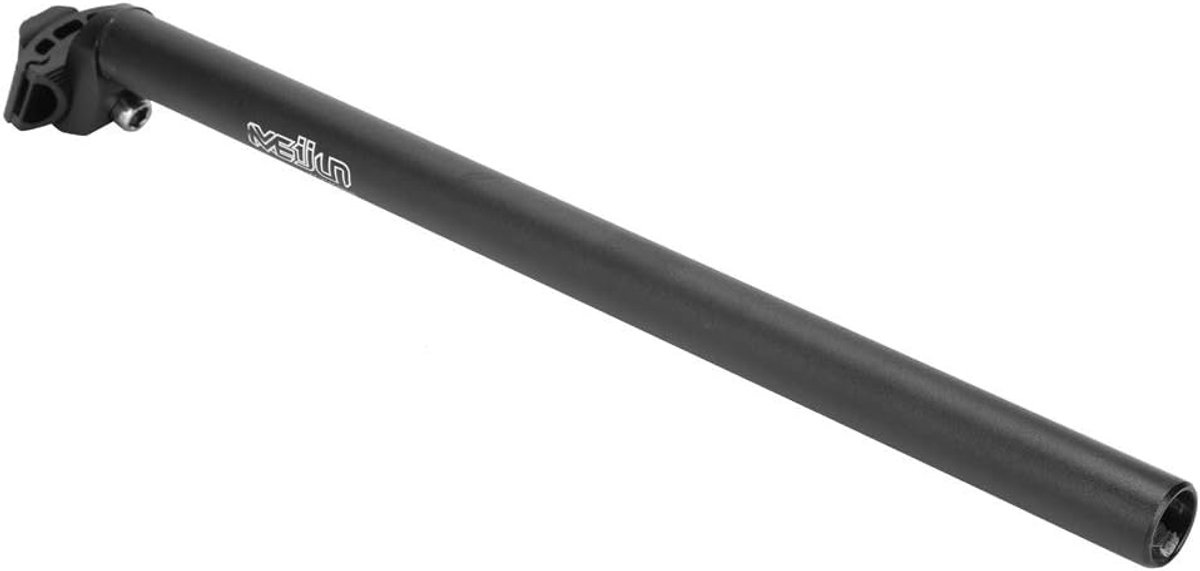 Fiets Zadelpen - Zitbuis Zadel - Comfortabel Fietsen - Eenvoudige Hoekverstelling - 450 mm Lengte - Zwart