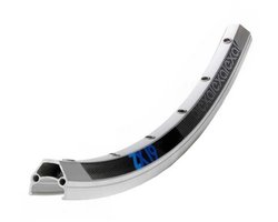 Exal Zx 19 28´´ Qr V-brake Voorwiel Zilver 9 x 100 mm