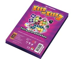 999 Games - Scoreblokken Keer op Keer 3 twee stuks Level 1