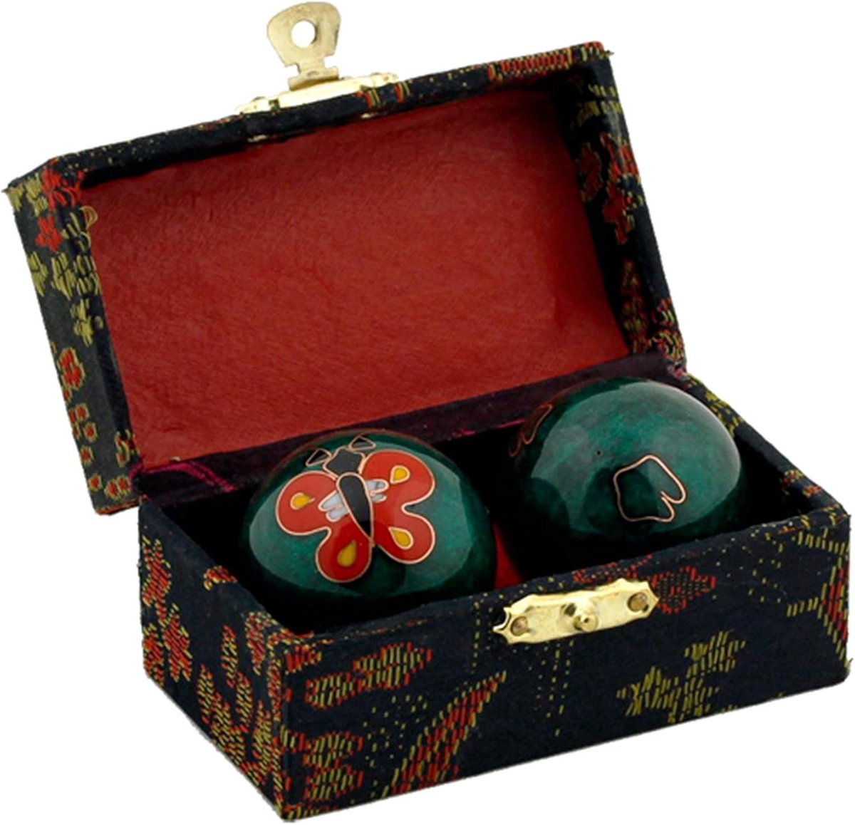 Klankkogel set - Meditatie ballen - Qi Gong oefening - Inclusief klankwerk - 3 cm diameter