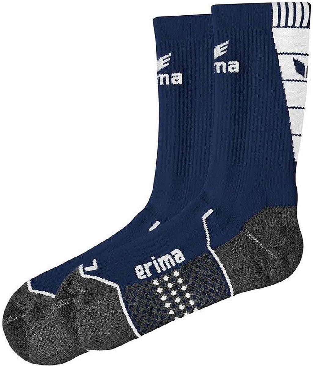 Erima Trainingssokken - New Navy / Wit | Maat: 29-32