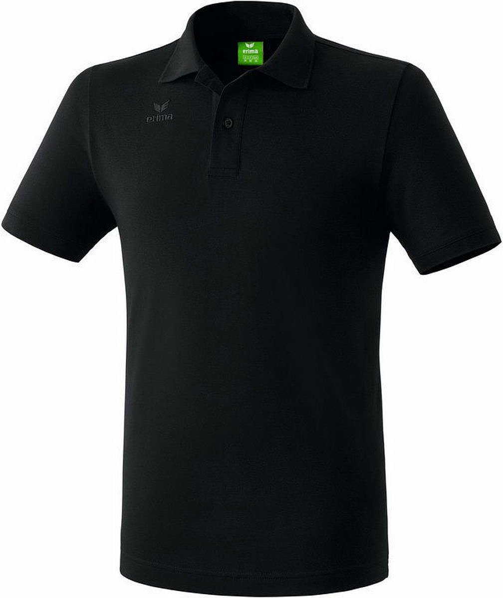 Erima Teamsport Polo Kinderen - Zwart | Maat: 116