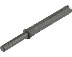 K-PUSH druksnapper met buffer 37 mm antraciet