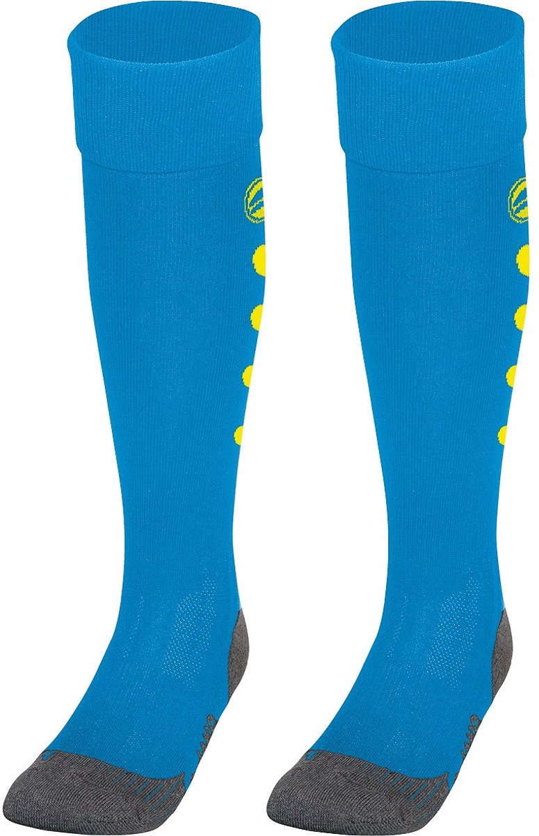 Jako Roma Voetbalkousen - Jako Blauw / Fluogeel | Maat: 39-42