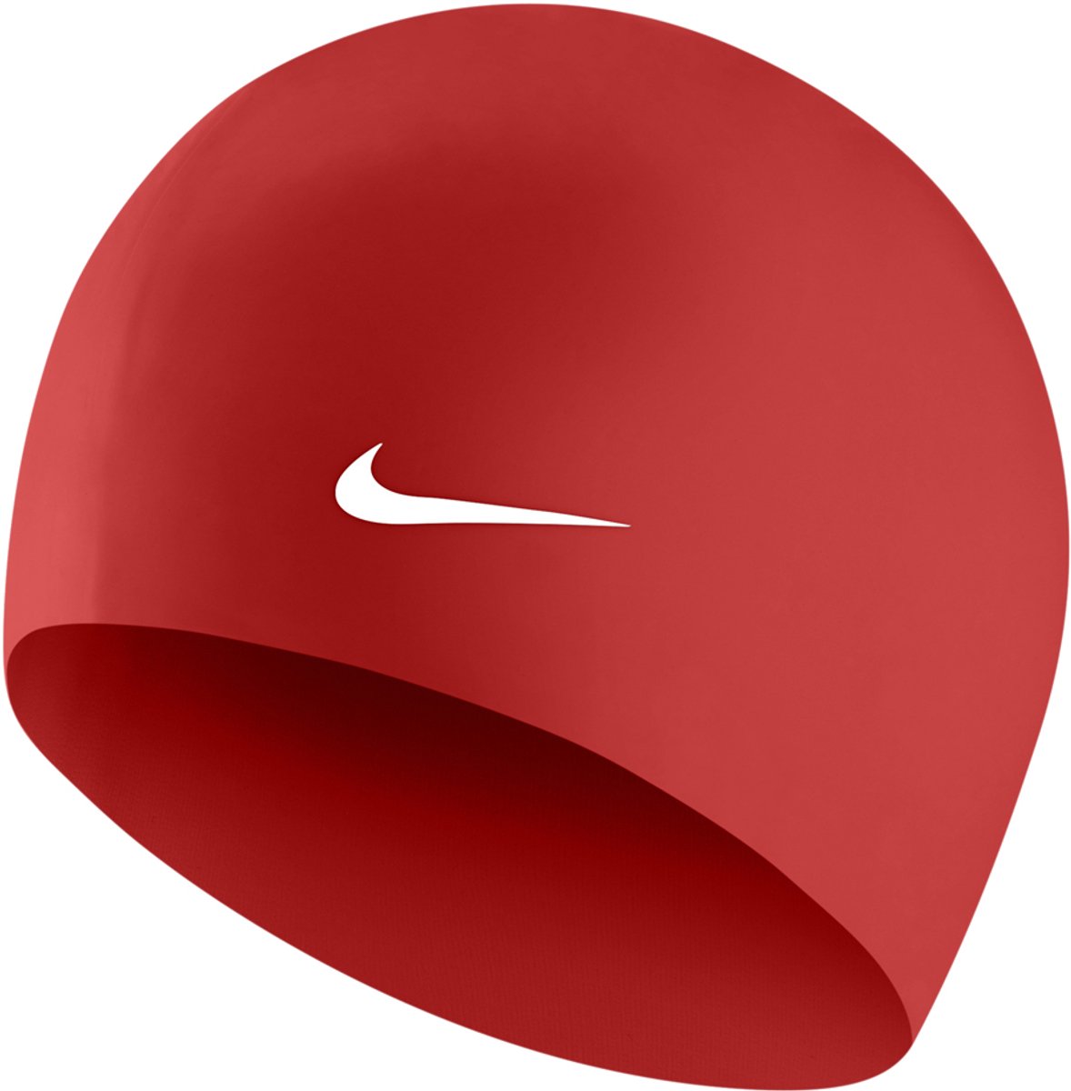 Nike Solid Silicone Cap Rood
