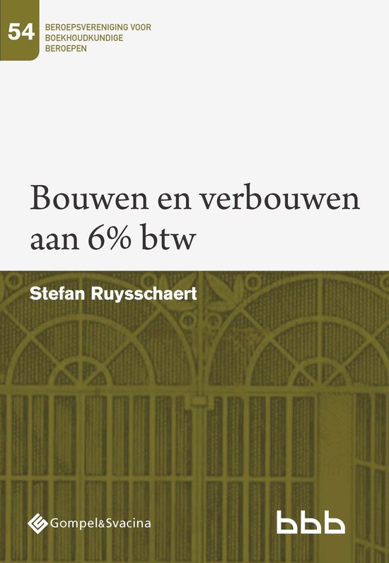 Beroepsvereniging voor boekhoudkundige beroepen (BBB) 54 - B ... - cover