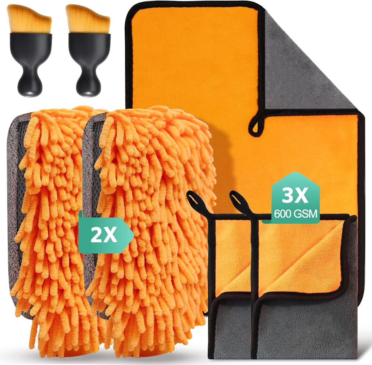 Auto Droogdoek – Microvezeldoek – Autowasdoek - premium kwaliteit
