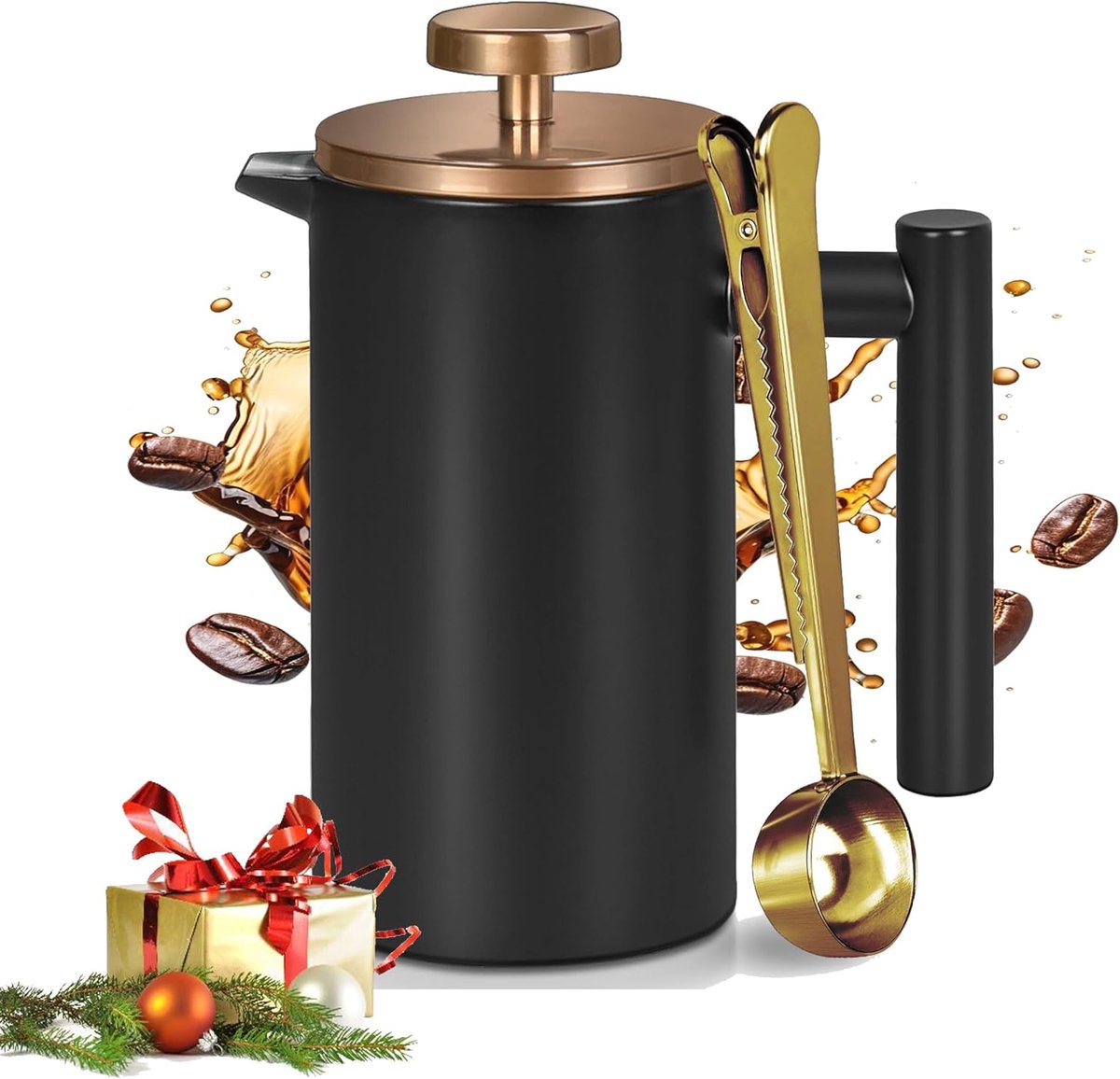 French Press Koffiemaker - Koffiepers - Verse Koffie Maker - modern