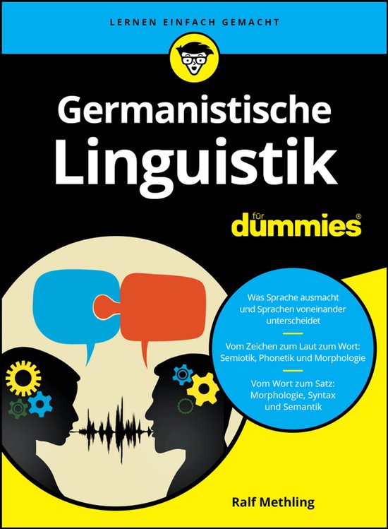 Für Dummies- Germanistische Linguistik für Dummies - cover