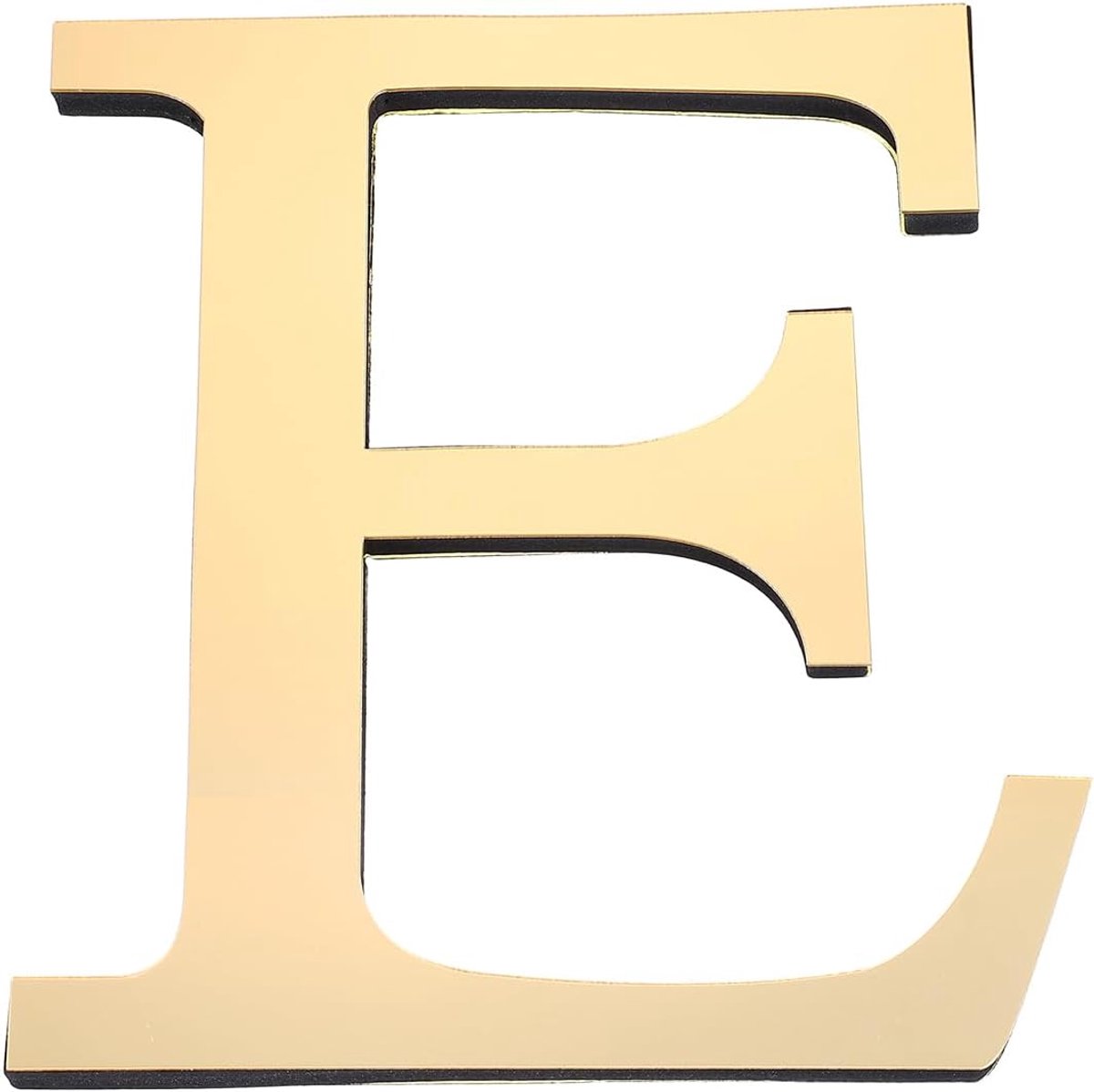 Alfabet Muursticker - Spiegel Letter - Muur Decoratie - 3D Acryl Ontwerp - 20x20cm - Licht