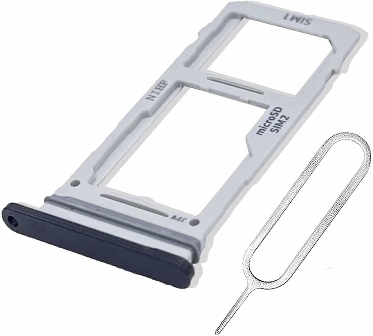 Simkaart Lade Houder - Telefoon Reparatie - Dual SIM Plaatsen - Originele Pasvorm - 12 x 8 x 1 cm