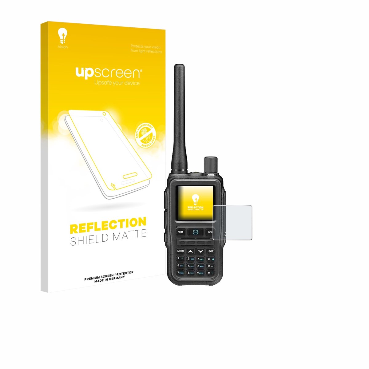 upscreen - Screenprotector voor Baofeng UV5RMINI - Folie Beschermfolie anti glare matte