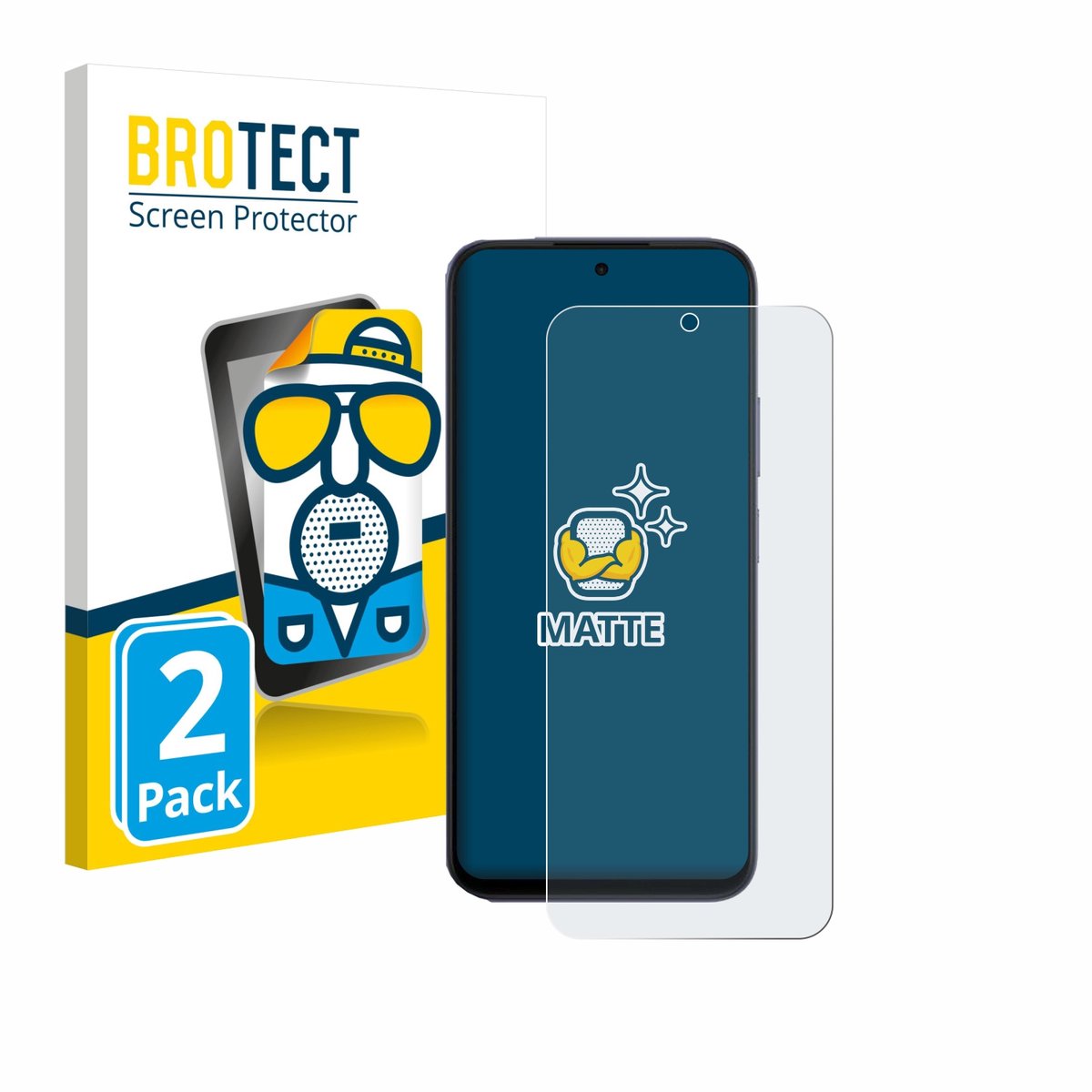 BROTECT - Screenprotector voor Oppo A6x 4G - Folie Beschermfolie matte 2 Stuks