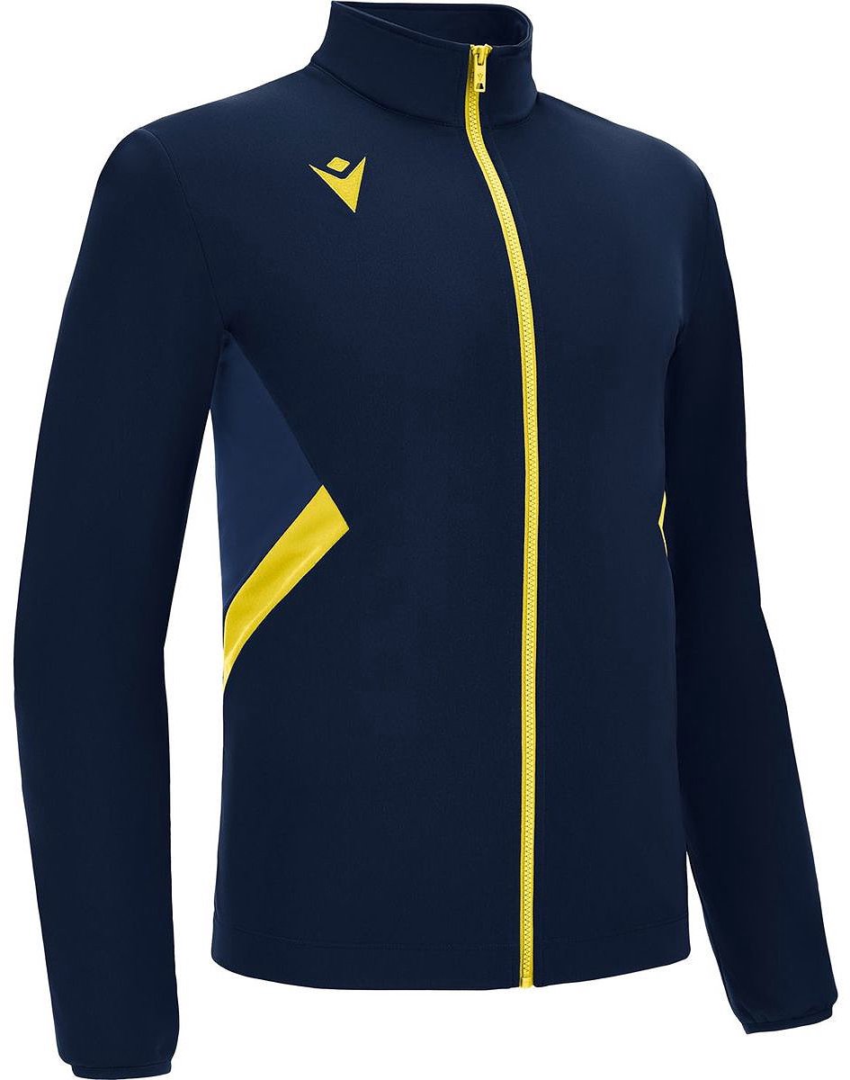 Macron Victory Raijin Polyestervest Heren - Navy / Geel | Maat: L