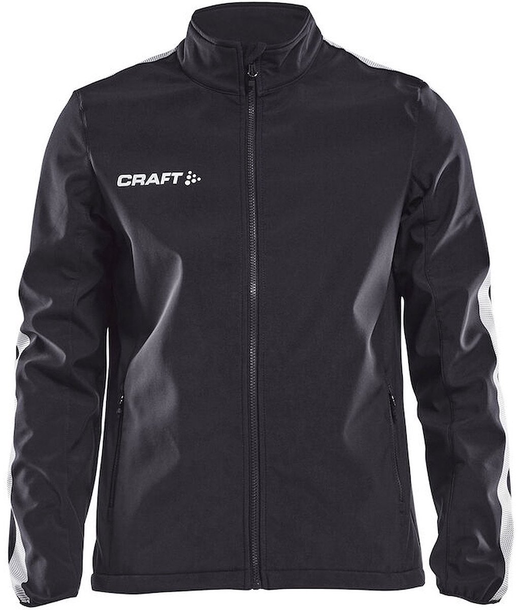 Craft Pro Control Softshell Jack Heren - Zwart | Maat: M