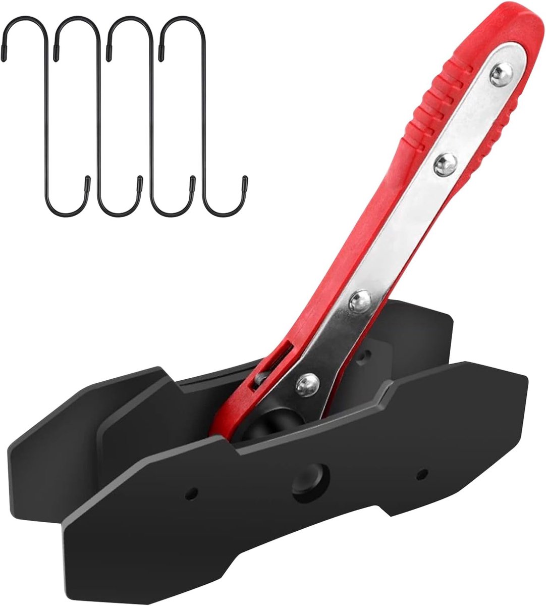Remklauw Ratel Tool - Zuiger Terugstel Tool - Remmen Reviseren - Eenzijdig Bedienbaar - 50mm Kaartbreedte - Rood