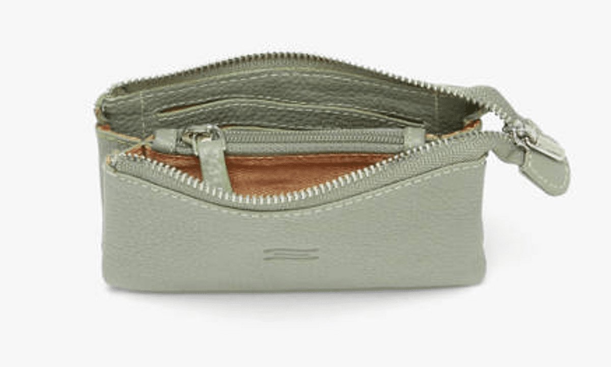 Crinkles Portemonnaie Vetiver | Groen | Maat: One Size