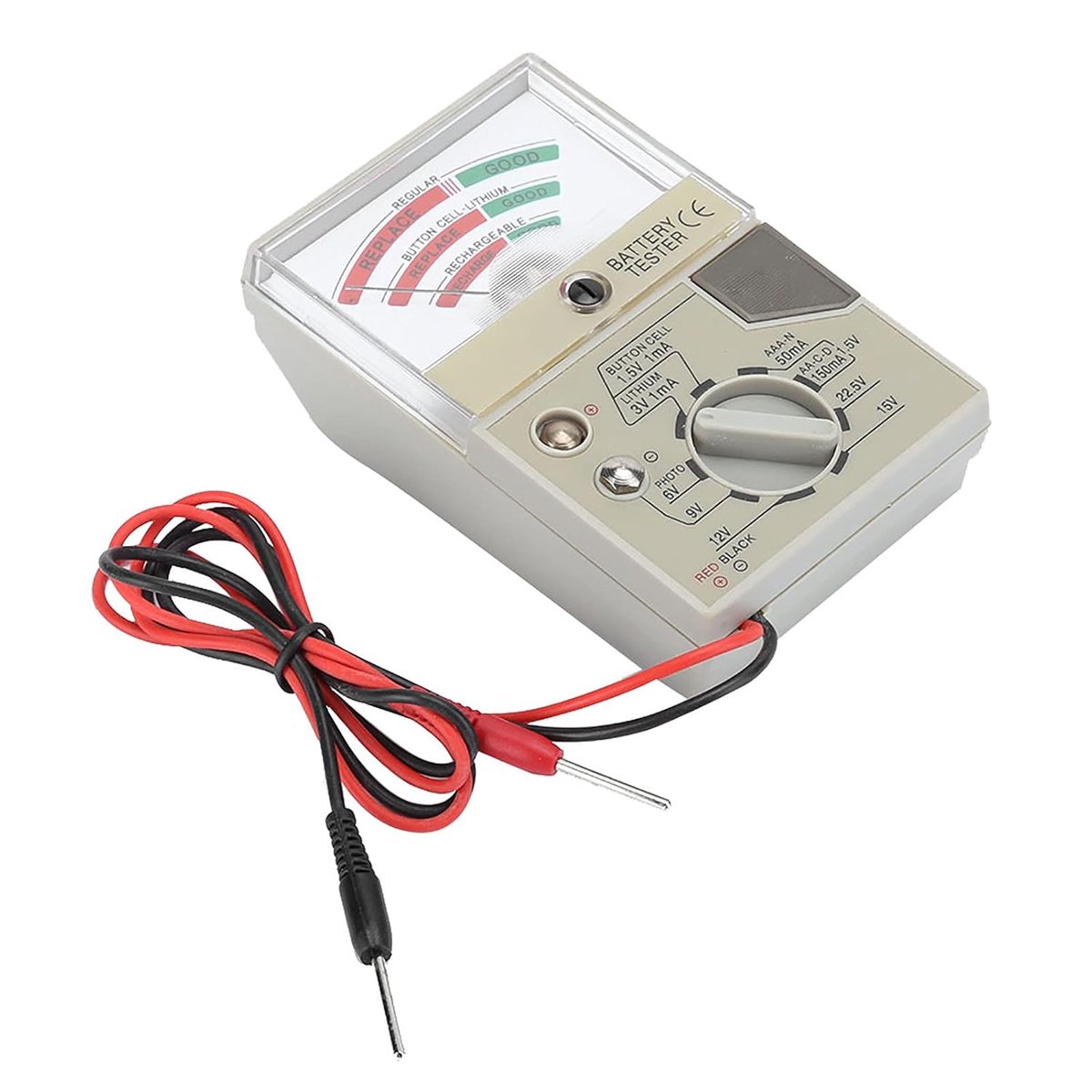 Batterijtester Horloge - Reparatie Gereedschap - Batterij Controleren - Draagbaar Ontwerp - 11x8x4 cm