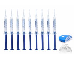 Tanden Bleekset  - 10 Effectieve Bleekgel Spuiten - Effectieve Gelspuiten - Tandenbleekset - Zonder Peroxide (0%) - Witte Tanden - Veilig Thuis Tanden Bleken - Tandenbleker