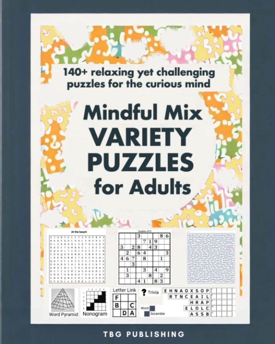 Puzzelboek Volwassenen - Breinbrekers Collectie - Ontspannend Denken - Meer dan 140 Varianten - 8x10 Inch