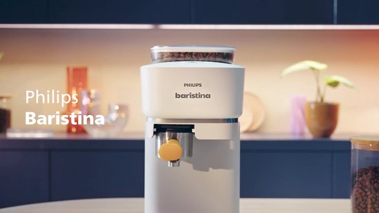 Philips BAR305/60 Baristina - Semi-Automatische Espressomachine - Pistonmachine - Koffiemachine met Bonen - Zwart