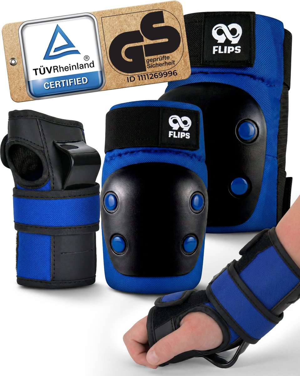 Kniebeschermer Set - 6 stuks - Bescherming Kinderen Knee en Elbow Bescherming - Skaten Protection Beschermset