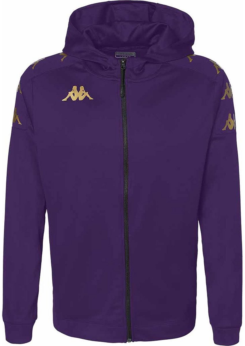 Kappa Banda Grevolo Jas Met Kap Heren Violet Paars