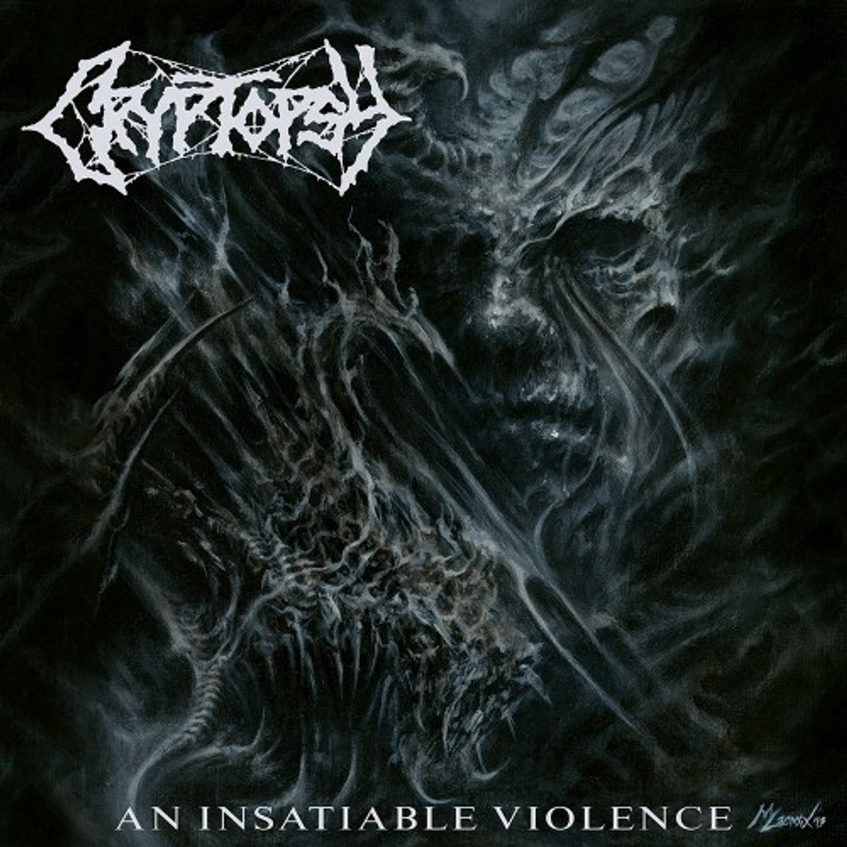 Cryptosy - An Insatiable Violence (orange vinyl)