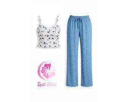 Rest - Reset Loungewear set Blue - Blauw