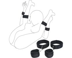 RONN® Benenspreider bdsm - Seksspeeltjes voor Koppel – Erotiek Toys - Sex Sling – Love Swing – Zwart - 16cm x 10cm x 6cm