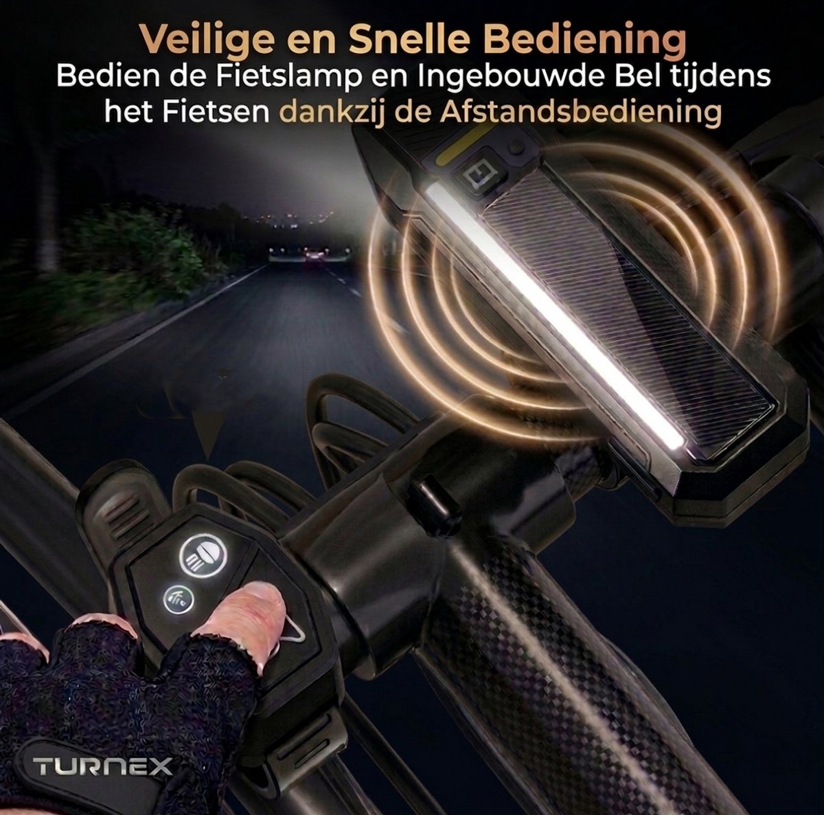 TURNEX Fietsverlichting Set USB Oplaadbaar thumbnail 5