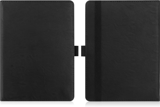 Universal Hoesje voor 6" eReaders, Folio Lederen Stand Geval met Handband Compatibel met alle 6 inch Paperwhite/Kobo/Tolino/Pocketook/Sony E-Book Reader,Zwart — afbeelding 4