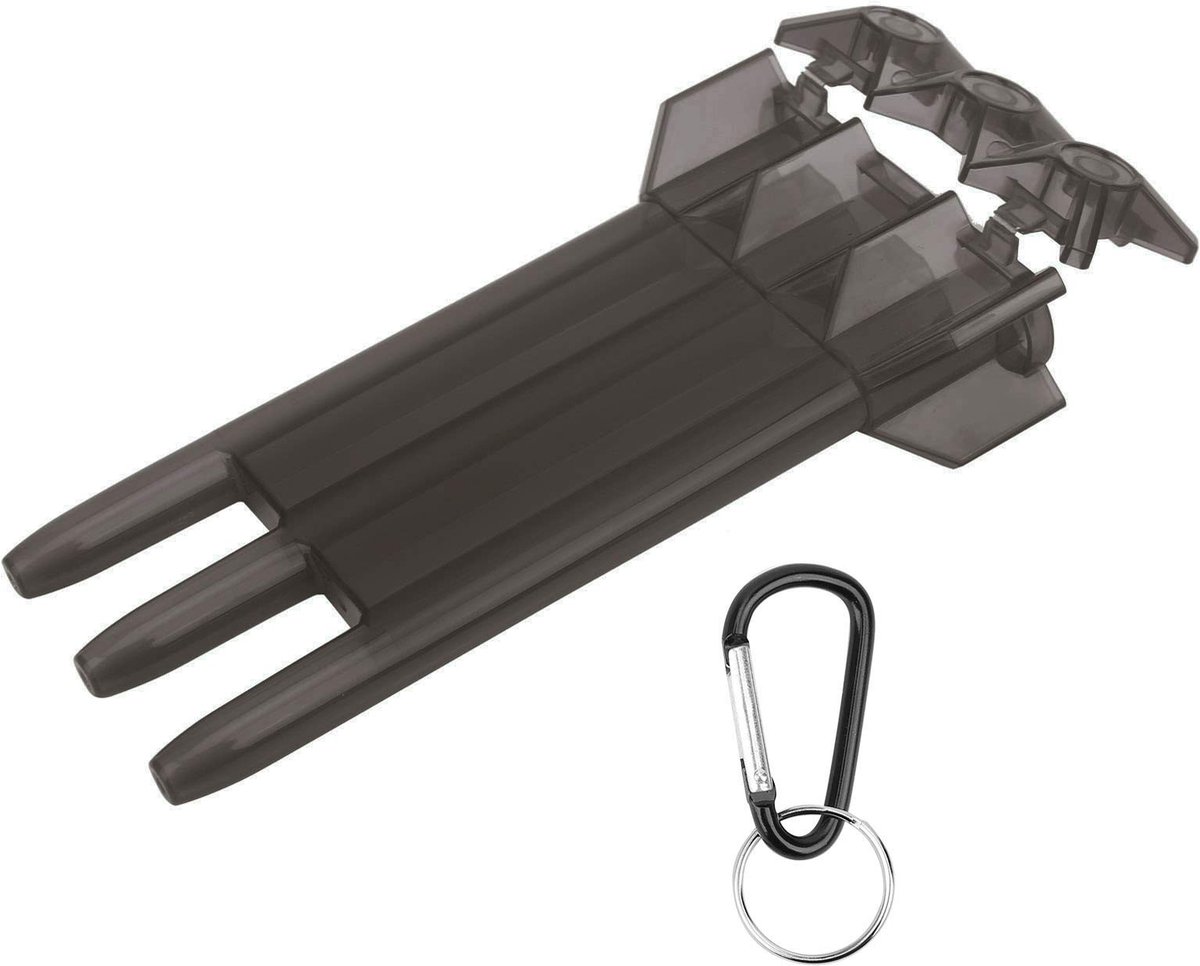 Keenso Dart Case - Lichtgewicht Aluminium Darts Opbergkoffer voor Allround Darts, Compact en Duurzaam