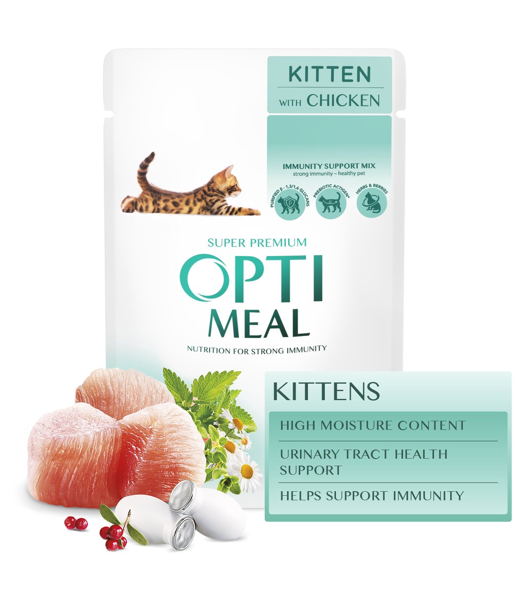 Optimeal volwassen katten natvoer met kabeljauw en groenten in gelei - 12x 85g